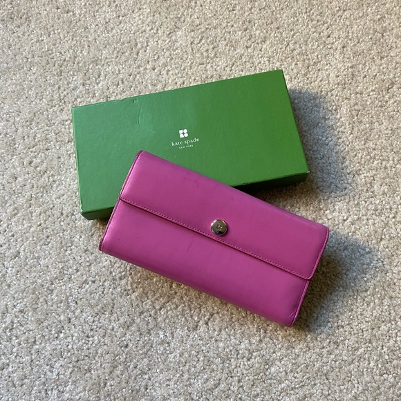 kate spade Bags Kate Spade Pink Wallet Poshmark